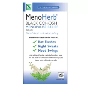 Image of MenoHerb Black Cohosh Menopause Relief Tablets