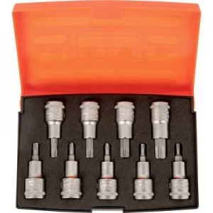 Image of Bahco Screwdriver bit 9 Piece S9TORX