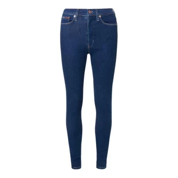 Image of Tommy Jeans Sylvia Hr Super Skny Stbks - DENIM DARK 1BK