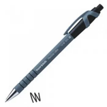 Image of Paper Mate Ballpoint Pen Flexgrip Ultra 1mm Black Pack of 12