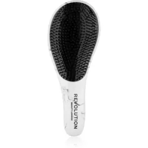Image of Revolution Haircare Detangle Me! Brush For Brittle And Stressed Hair Shade Marble