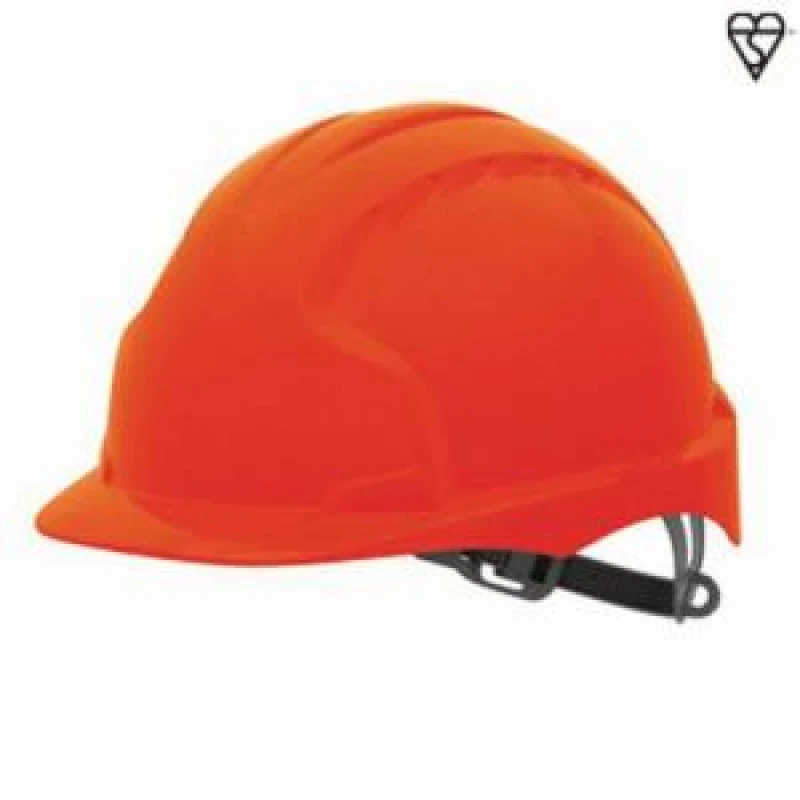 Image of ESE Direct Safety Helmet with slip Ratchet JSP EVO2 - Red 387187 Hard Hats