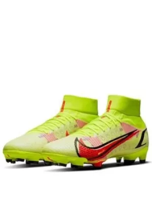 Image of Nike Mens Mercurial Superfly 8 Pro Firm Ground Football Boot, Red, Size 7, Men