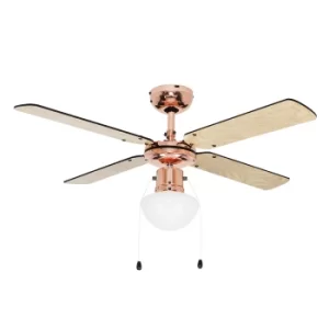 Image of Nimrod 42 Ceiling Fan in Copper