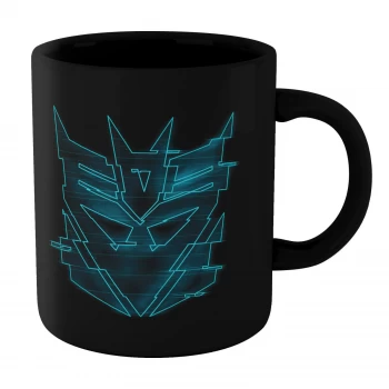Image of Transformers Decepticon Glitch Mug - Black