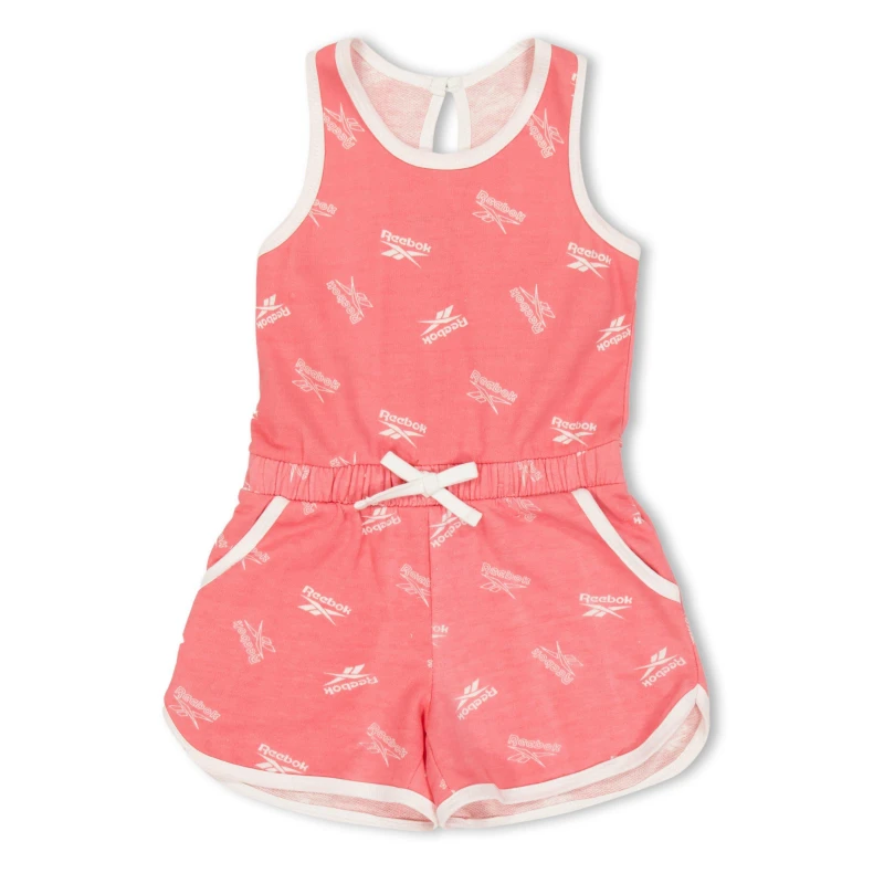 Image of Reebok Kids Lockup Romper Playsuit Strawberry female 2-3 Yrs
