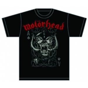 Image of Motorhead Playing Card Mens T Shirt: Medium