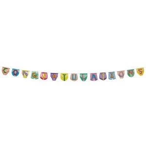 Image of Party Pants Bunting Congratulations