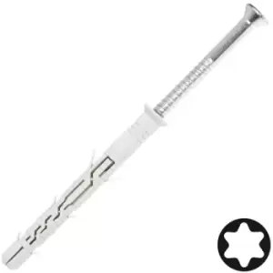 Image of DEWALT - 10 x 100mm Countersunk Frame Fixing - Pack of 4 - Silver