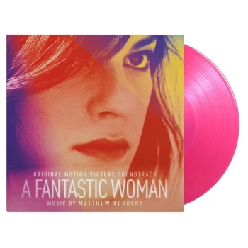 Image of Matthew Herbert - A Fantastic Woman (Original Motion Picture Soundtrack) Pink Transparent Vinyl