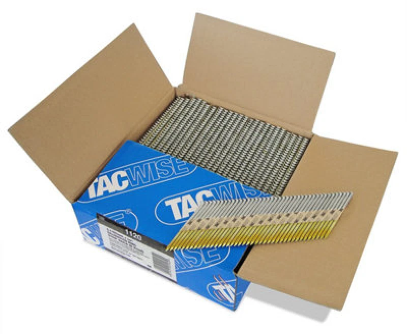 Image of TACWISE Tacwise - 1125 2.8 / 65mm Extra Galvanised Framing Nails d Head 34 Collated, 3300 1125
