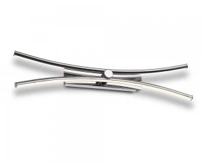 Image of Wall Lamp, Picture Light, 2 x12W LED, 3000K, 1497lm, Polished Chrome