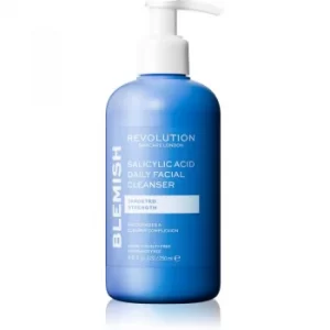 Image of Revolution Skincare Blemish Salicylic Acid Deep Cleansing Gel for Problematic Skin, Acne 250ml