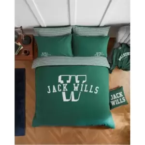 Image of Jack Wills Varsity DuvetCvrSet 99 - Green