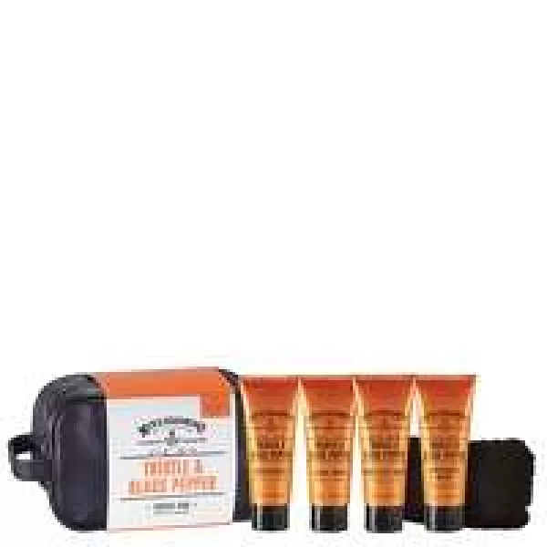 Image of Scottish Fine Soaps Thistle & Black Pepper Travel Bag Set