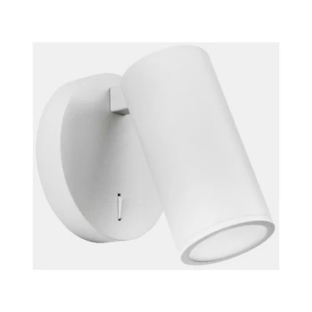 Image of Leds-c4 Lighting - LEDS C4 Simply Single Spotlight Wall Lamp White GU10
