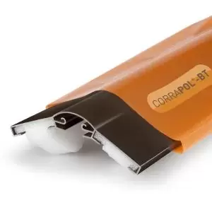 Image of Corrapol-Bt Brown Aluminium Ridge Piece (L)2mm (W)145mm