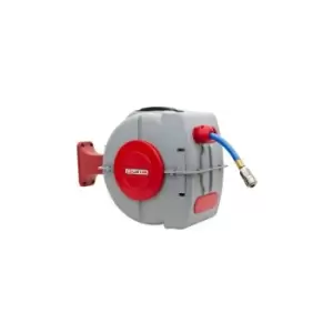 Image of Retractable air hose reel 10 mt holzmann lsr10m