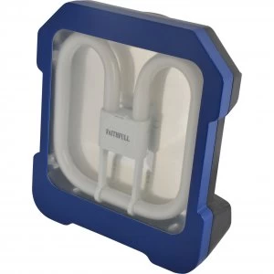 Image of Faithfull Power Plus Task Light and Power Take Off 38 Watt 240v