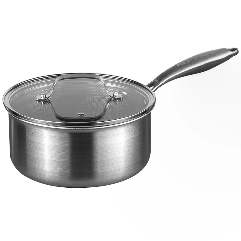 Image of Prochef HexGuard 20cm Saucepan Silver unisex 20cm