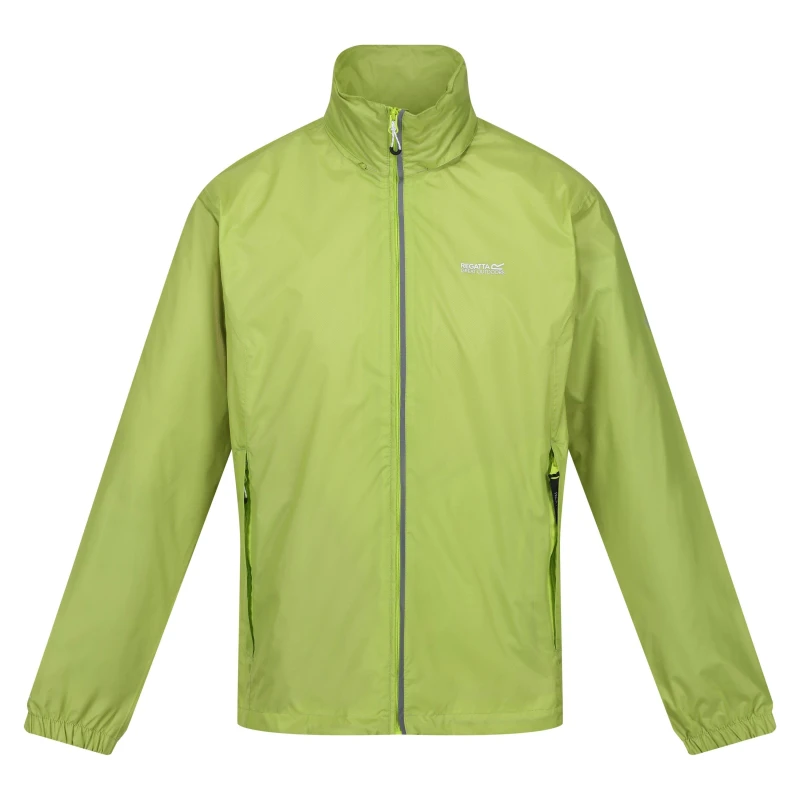 Image of Regatta Mens Lyle IV Waterproof Long Sleeve Jacket Green Algae male S