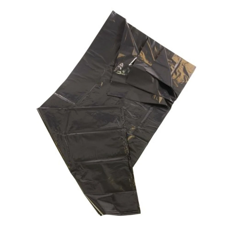 Image of 5 Star Medium Duty Wheelie Bin Liners 380 Litre Capacity Black (100 Pack) 124639