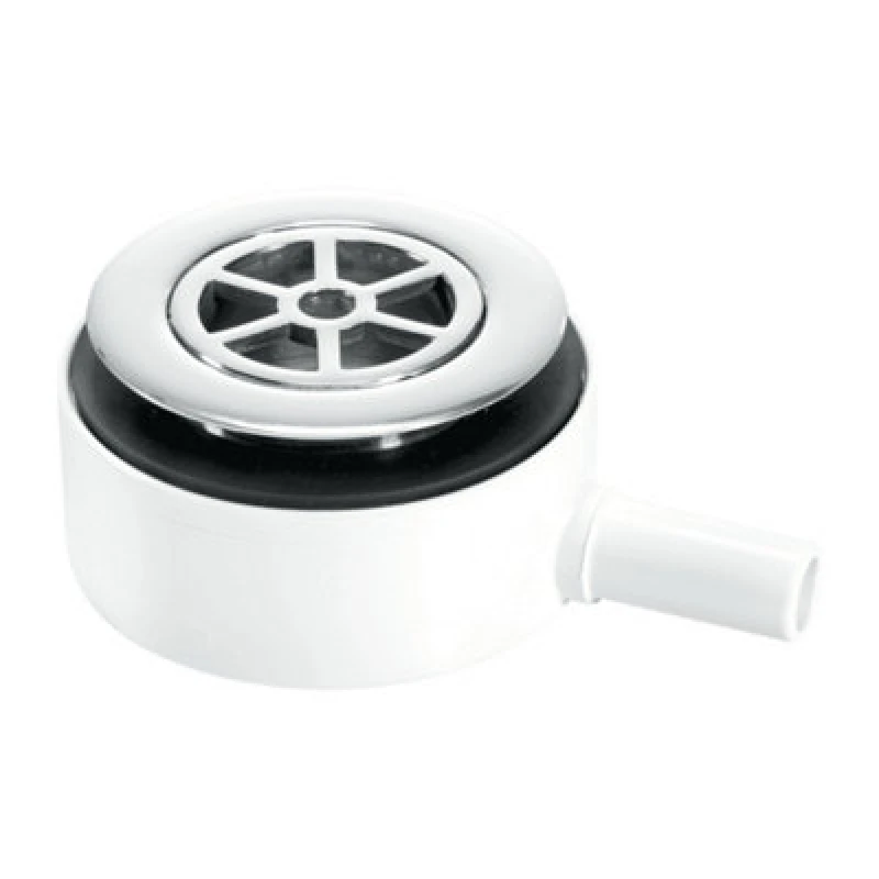 Image of Mcalpine Upsw-2 Pumped Shower Waste Outlet 70mm Chrome Plated Brass Flange