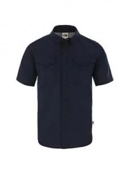 Image of The North Face Short Sleeve Sequoia Shirt - Navy