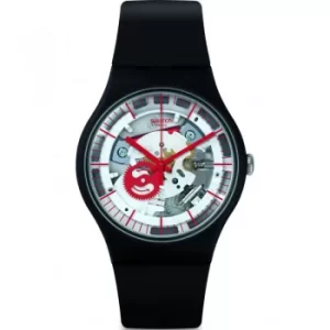 Image of Swatch Siliblack Watch