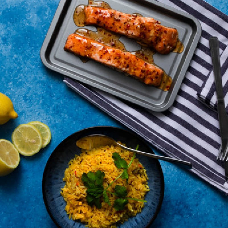 Image of Betterware Air Fryer Accessories Set 2 23Cm Rectangular Trays