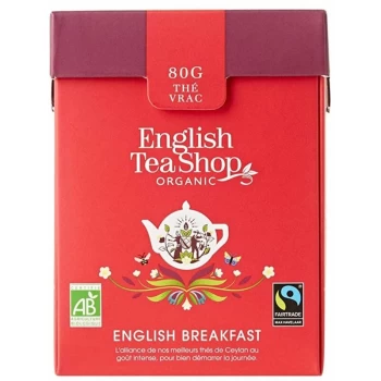Image of English Tea Shop English Breakfast Loose Tea - 80g - 704387