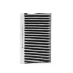 Image of RIDEX Pollen filter 424I0477 Filter, interior air,Cabin filter VW,SKODA,SEAT,up! Schragheck (121, 122, BL1, BL2)