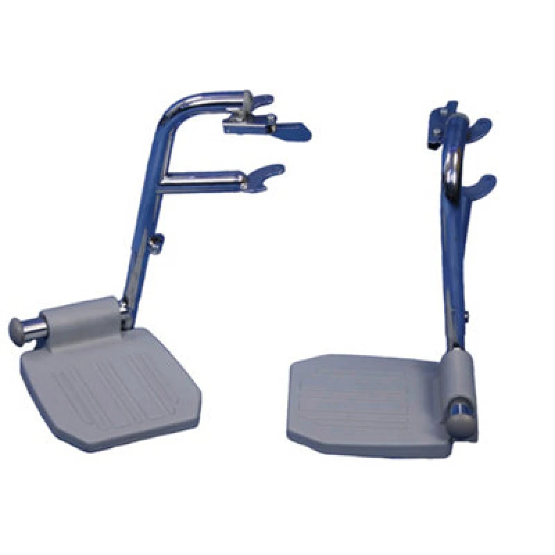 Image of Loops Pair of Footrests for ve00274 and ve00275 - Chrome Plated Swing Away Footrest Multi