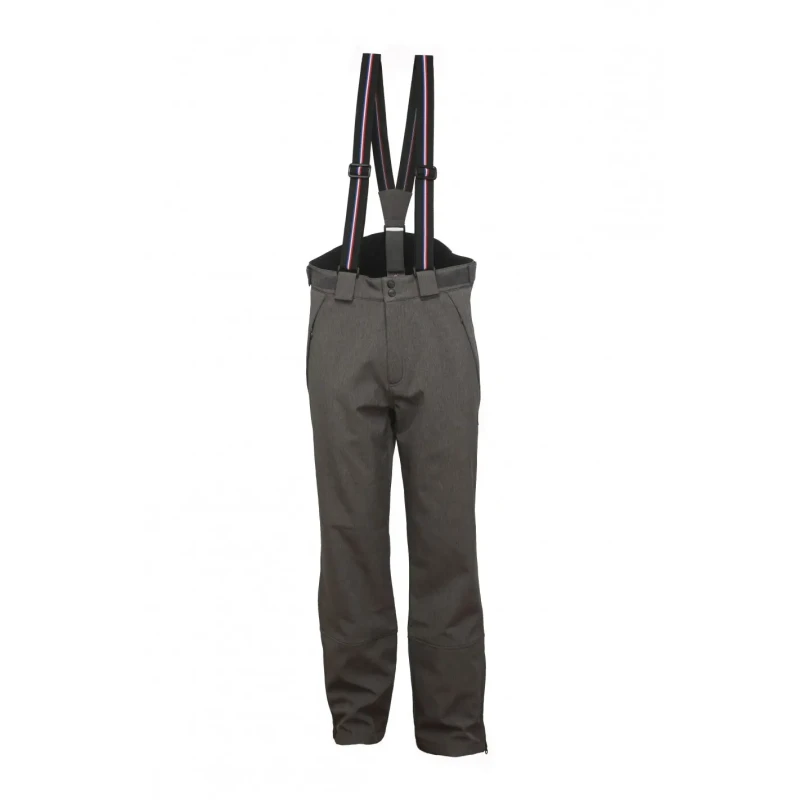 Image of Peak Mountain Softshell ski trousers Peak Mountain Capello Gris Male L CAPELLO/YU/C-GRIS CHINE