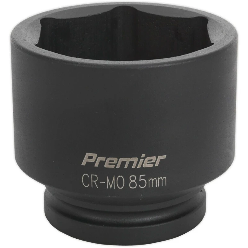 Image of Loops 85mm Forged Impact Socket - 1" Sq Drive - Chromoly Impact Wrench Socket Multi