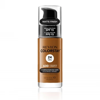 Image of Revlon ColorStay Foundation Combi/Oily 600 Cinnamon