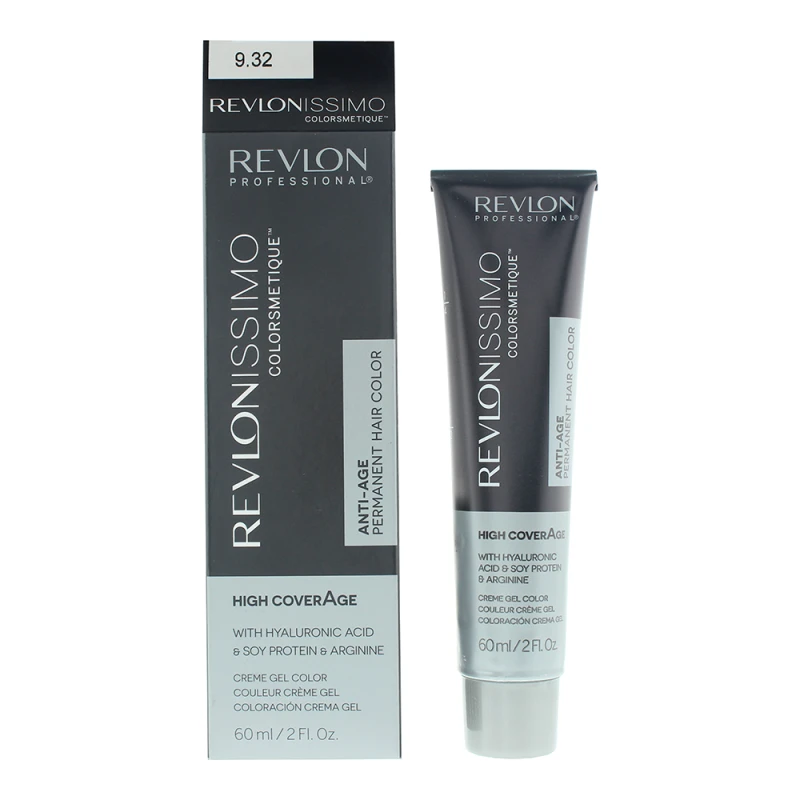 Image of Revlon Revlonissimo Colorsmetique 9.32 Very Light Golden Pearl Blonde Hair Colou