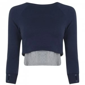 Image of Bench Danceable Crew Sweatshirt - Mood Indigo