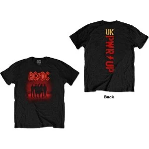 Image of AC/DC - PWR-UP Unisex Medium T-Shirt - Black