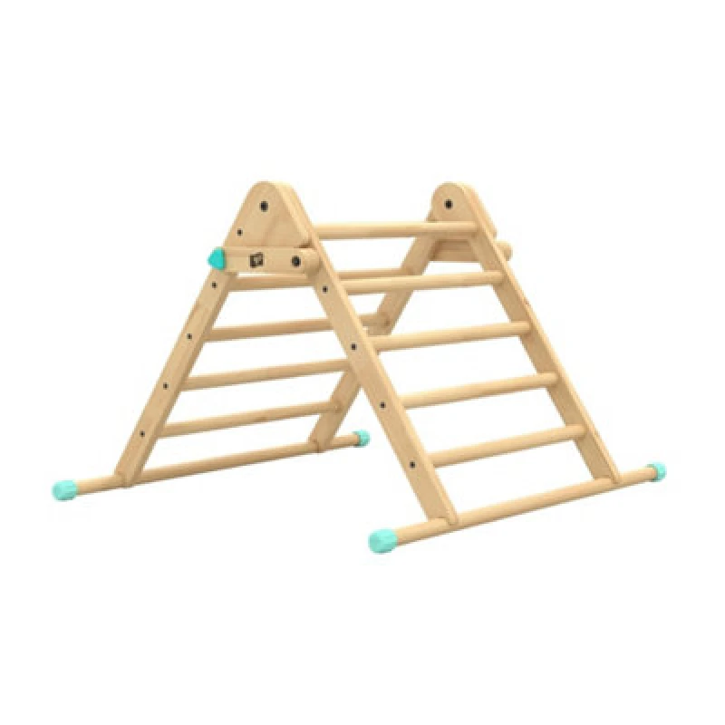 Image of Active Tots Indoor Wooden Climbing Triangle One Colour VFK9R Unisex