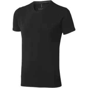 Image of Elevate Mens Kawartha Short Sleeve T-Shirt (M) (Solid Black)