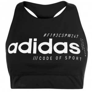 Image of adidas BB Bra Top Ladies - Black/White