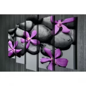 Image of BC017 Multicolor Decorative Canvas Painting (5 Pieces)