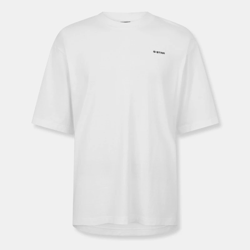 Image of G Star Mens Gstar Base Regular Fit T-Shirt White male Small