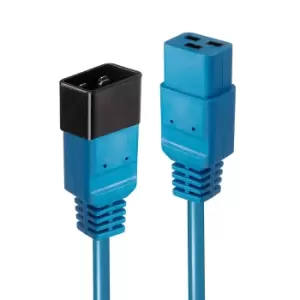 Image of Lindy 2m IEC C19 to C20 Extension, blue