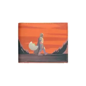 Image of Star Wars The Mandalorian Bifold Wallet Walk