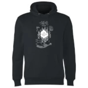 Image of Harry Potter The Marauder's Map Hoodie - Black