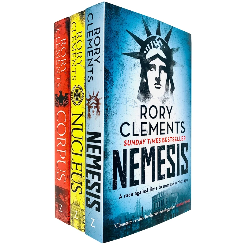 Image of Tom Wilde Series Collection 3 Books Set ( Corpus, Nucleus & Nemesis ) Rory Clements Books