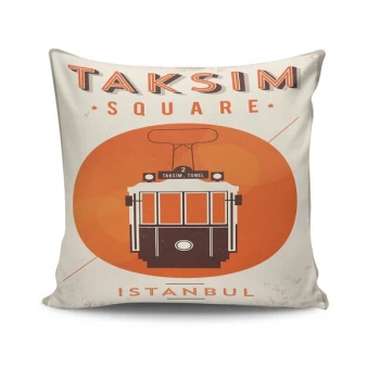 Image of NKRLNT-023 - No Filling Multicolor Cushion Cover