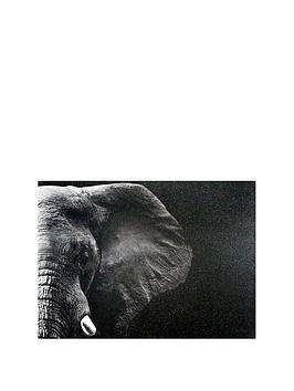 Image of Arthouse Elephant Canvas 57 x 77cm 45% MDF,45% Polyester Canvas,5% Metal,5% Handpaint
